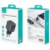 USAMS Ładowarka sieciowa JO Series CC260 20W USB-C + kabel USB-C/Lightning 1m biała